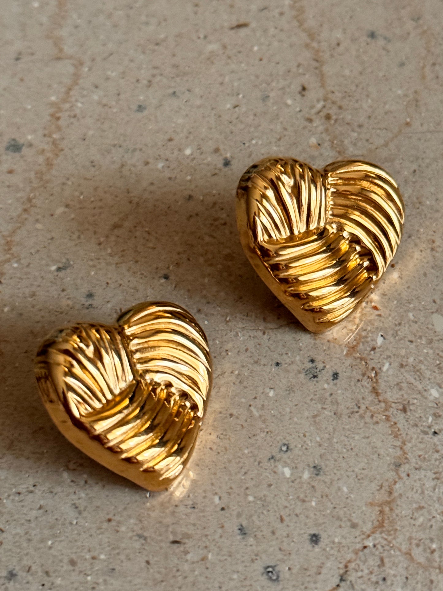 HEART STRAND EARRINGS