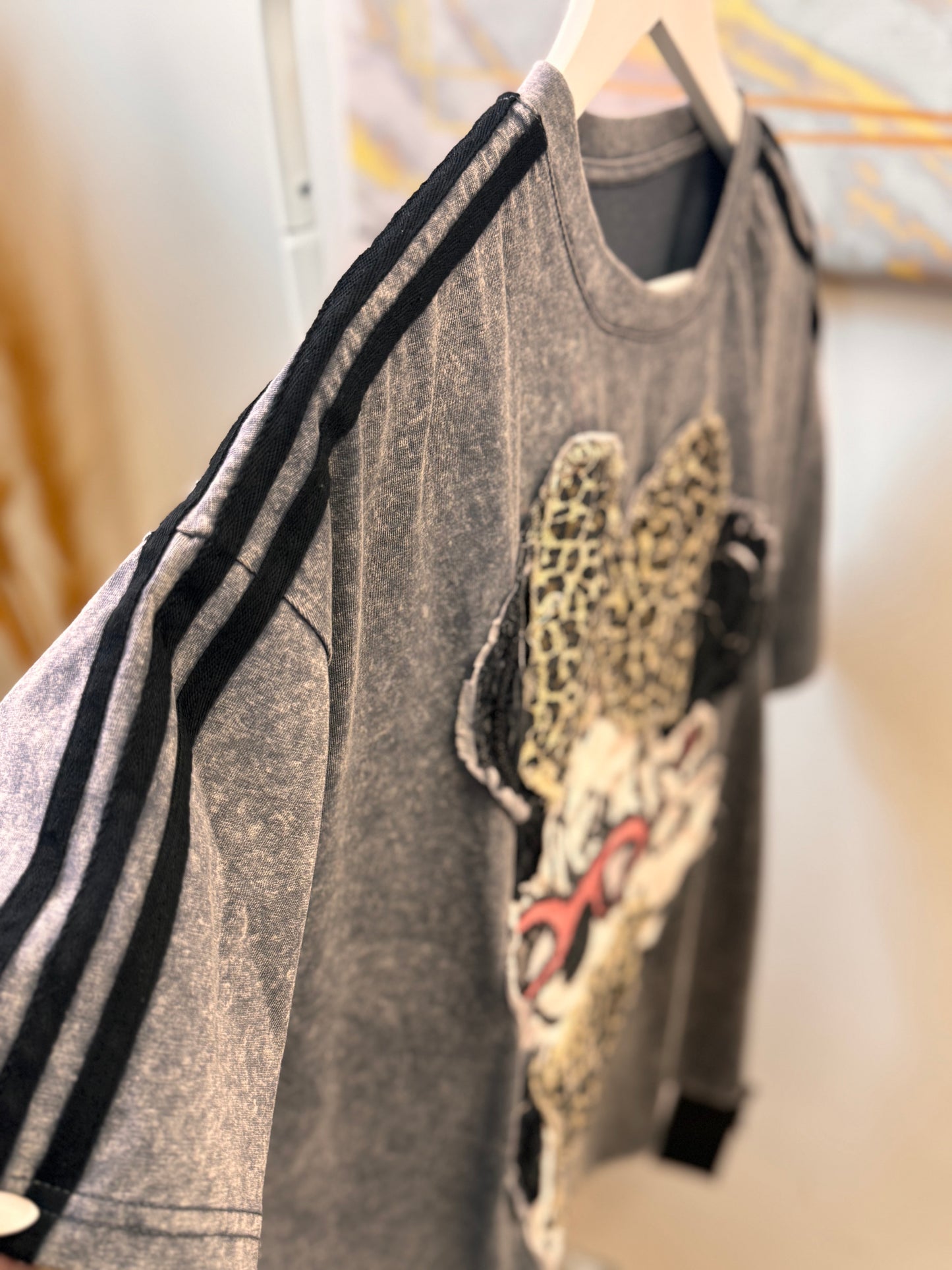 Mini 3D Oversized Grey