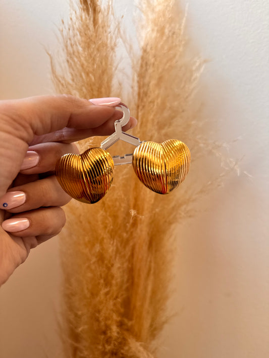 Ζαγρέ ΧL Gold Earrings