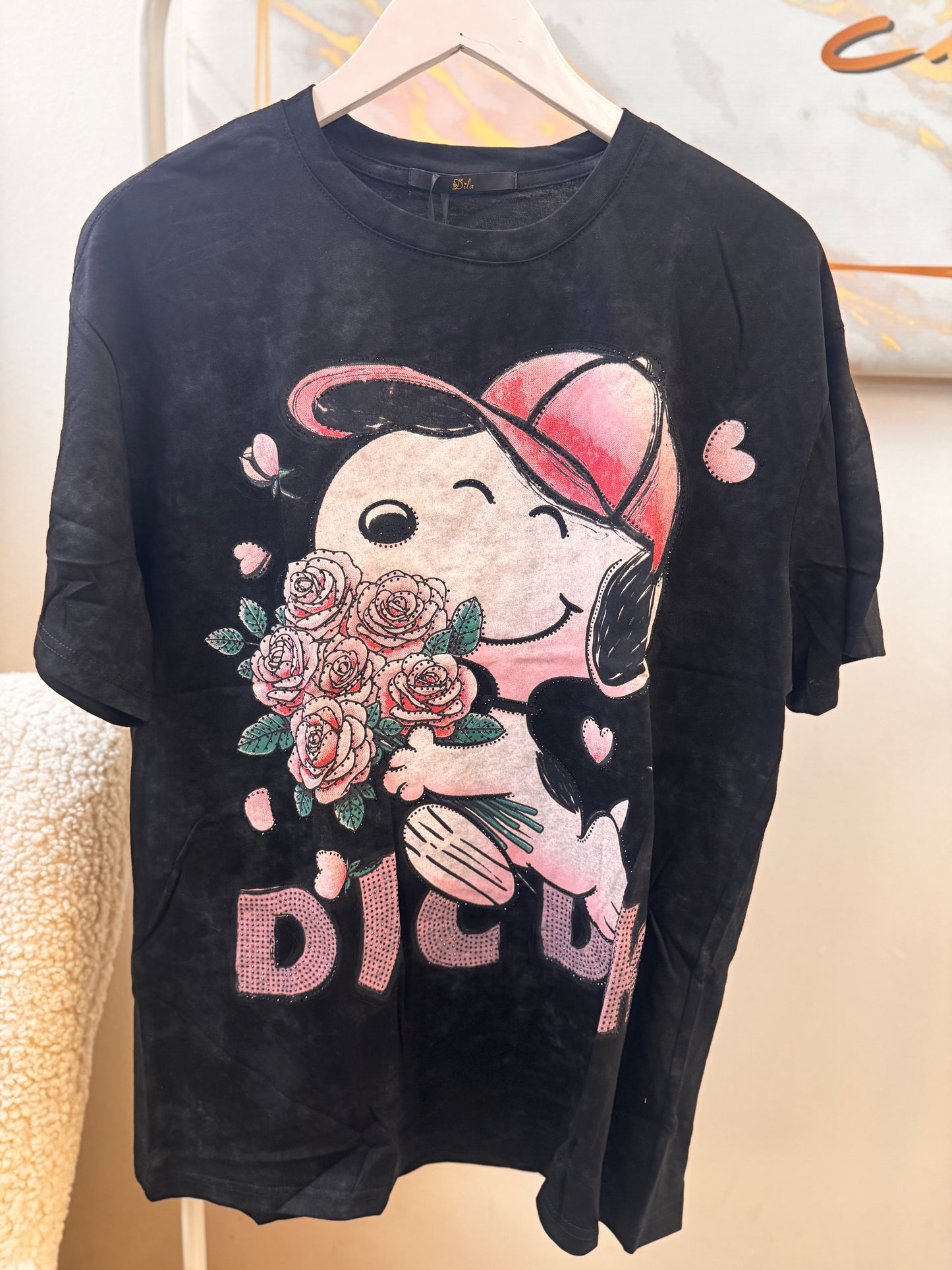Snoopy Flowers T-shirt