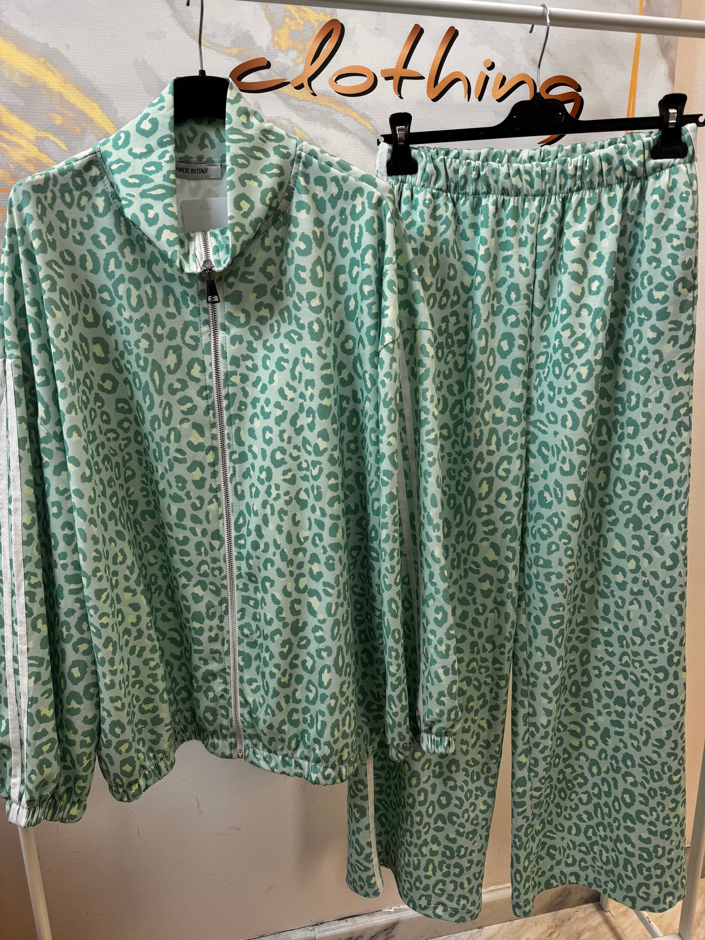 Leopard Striped Set Spring