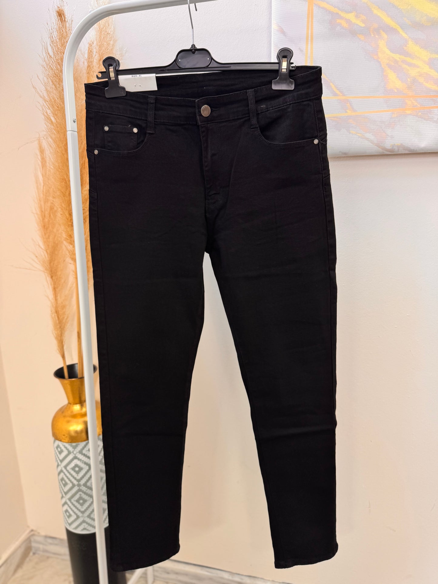 Plus Size -5kg Black Jean