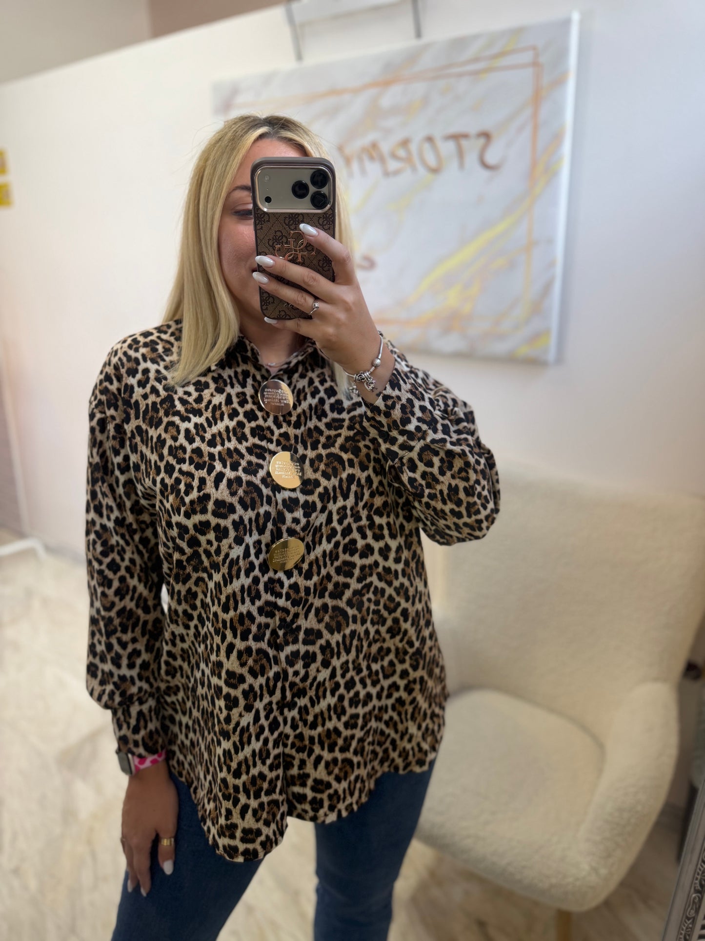 Animal print Πουκάμισο
