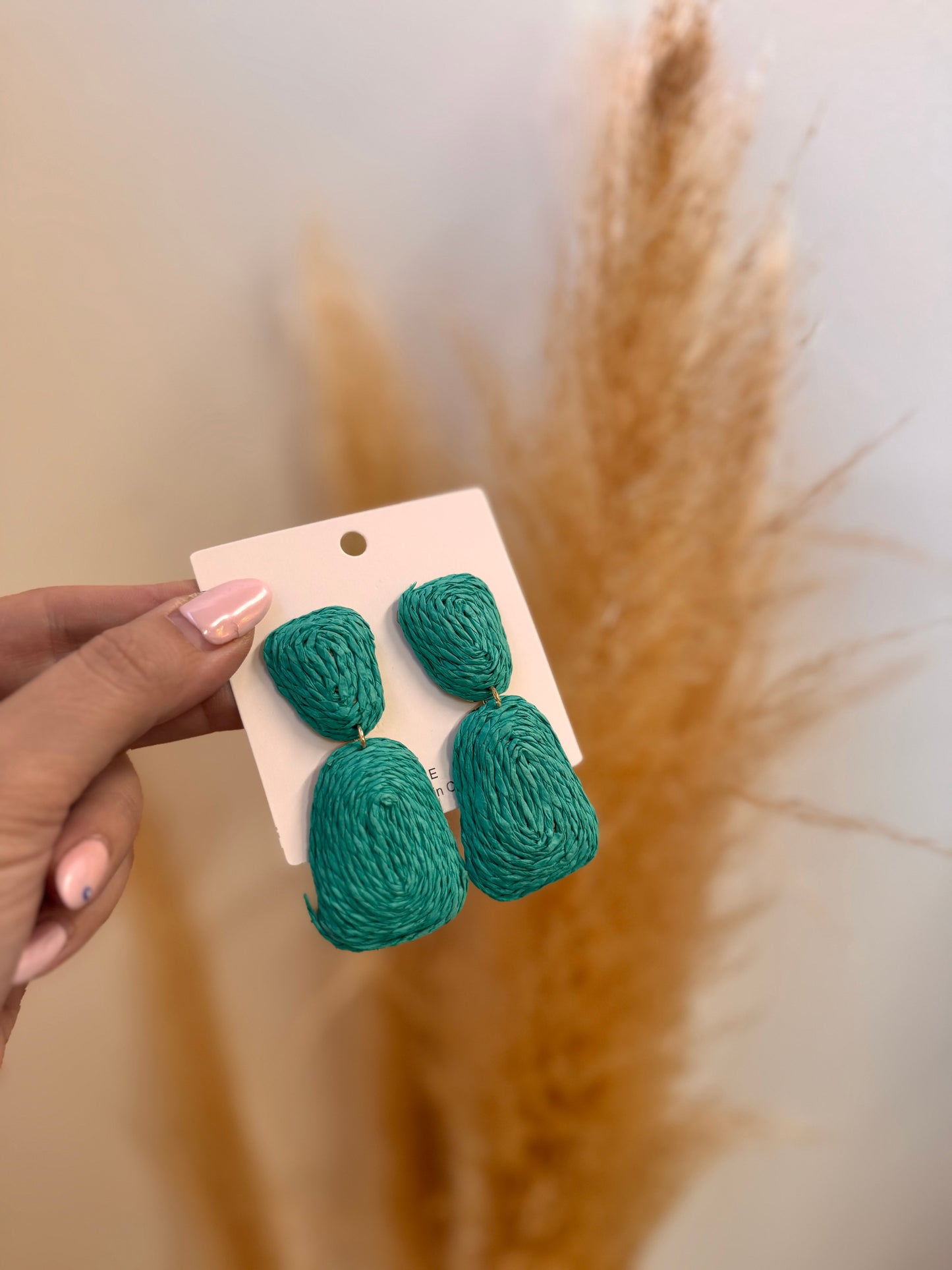Summer Petrol Earrings