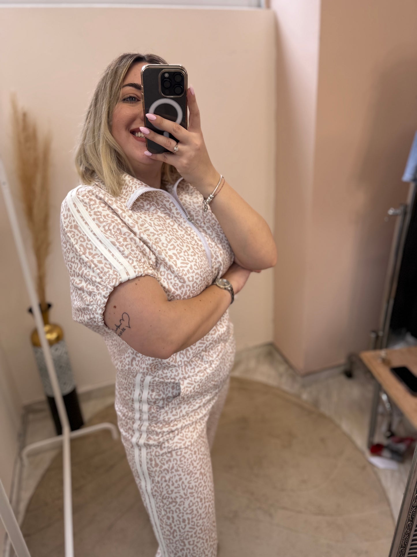 Leopard Striped Set