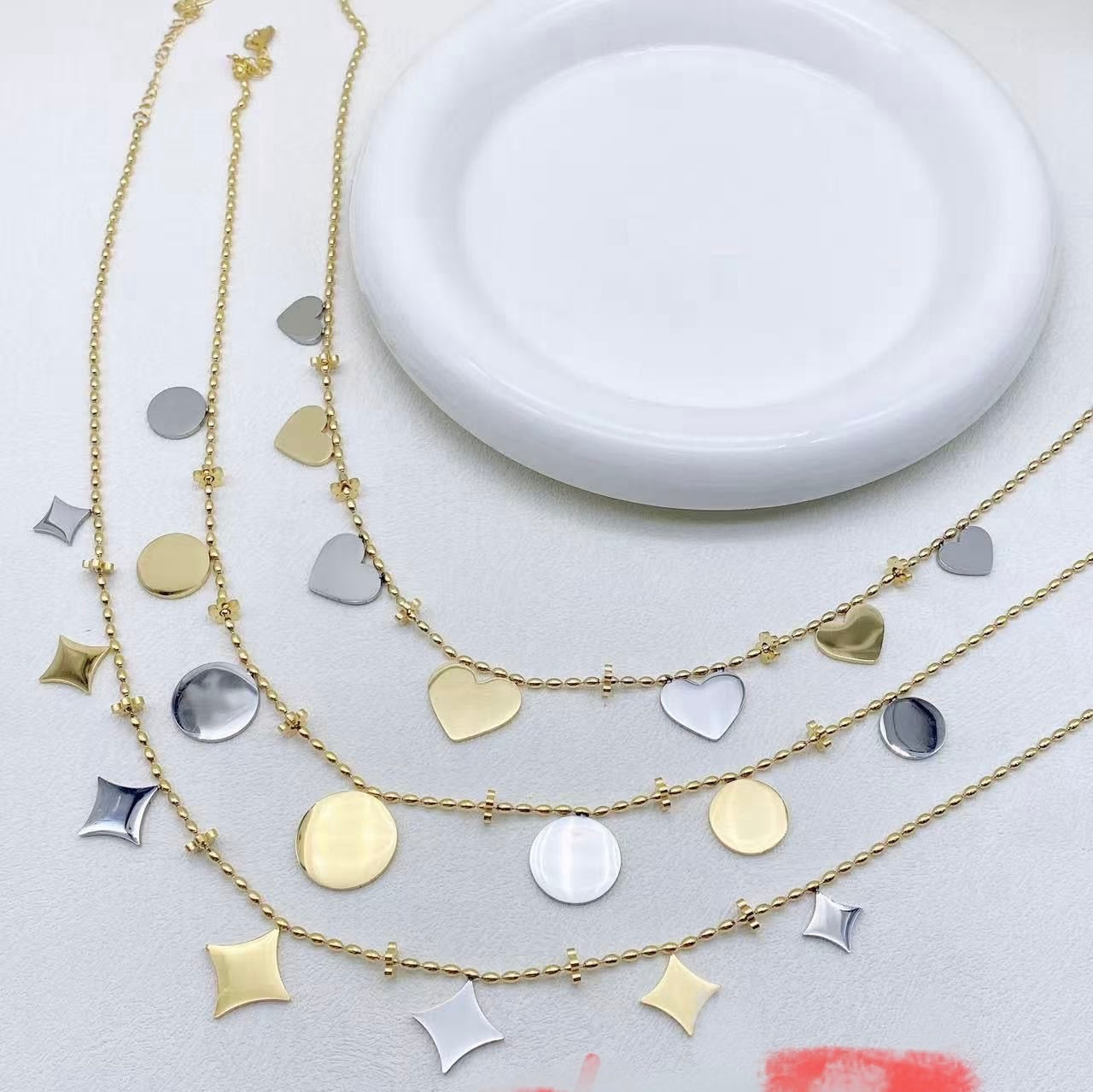 Gold & Silver Necklace