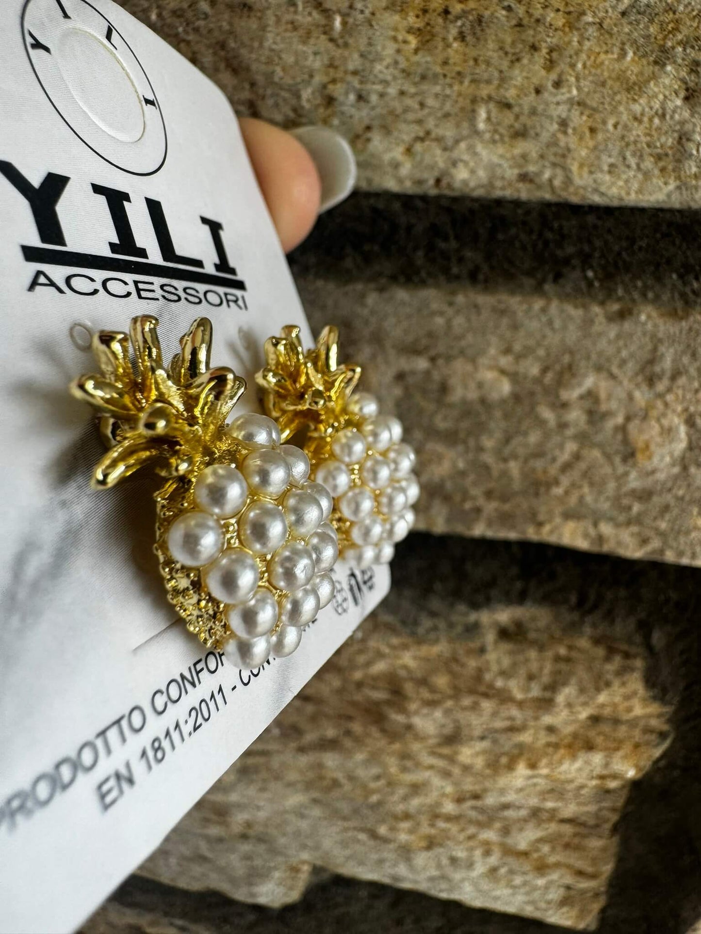 PINAPPLE EARRINGS