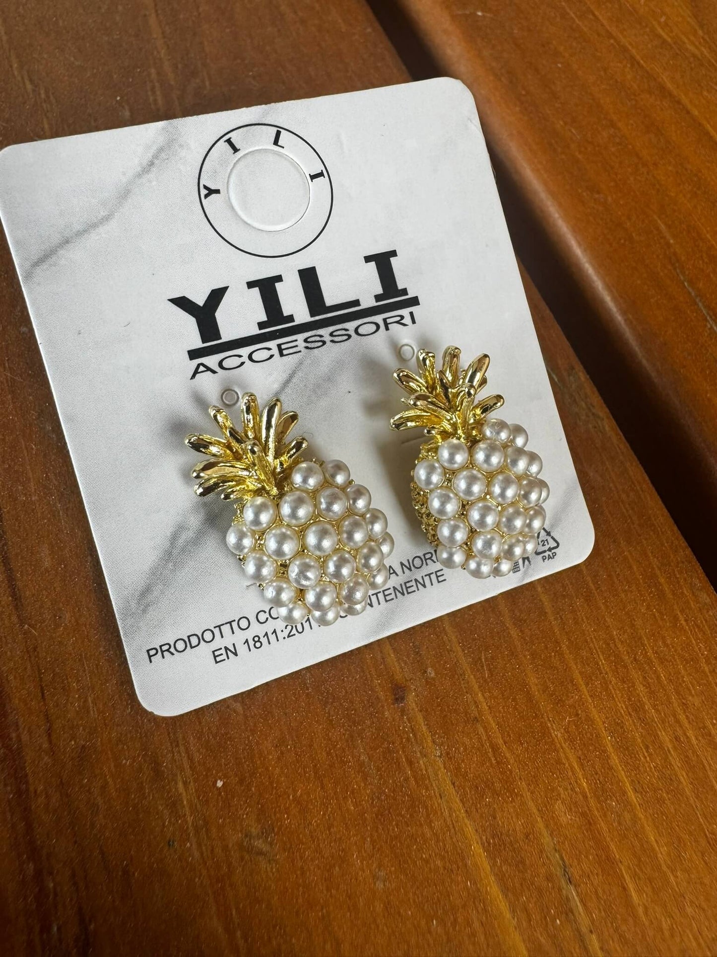 PINAPPLE EARRINGS