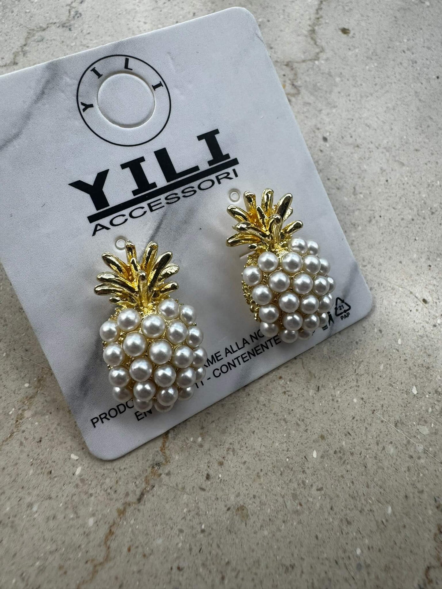 PINAPPLE EARRINGS