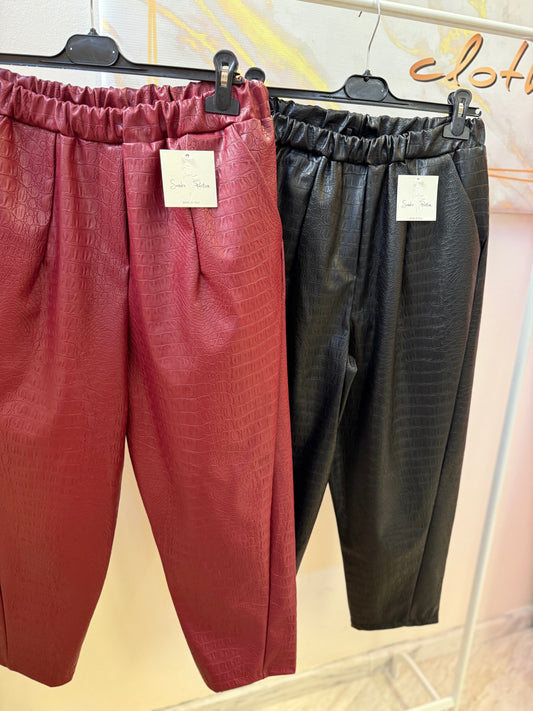 Κρόκο Δερματίνη Baggy