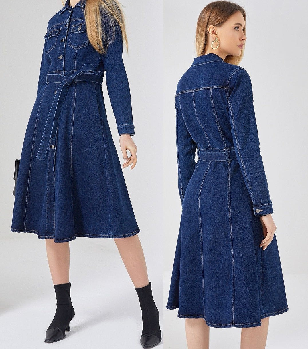 JEAN MIDI DRESS